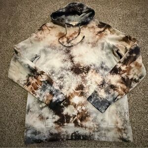 Gilded Intent tie dye hoodie sweatshirt The Buckle comfy hood pockets Small